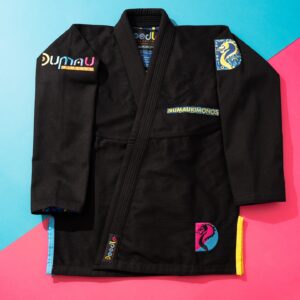 Doodle Kimono Black
