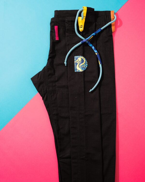 Doodle Kimono Black - Image 7